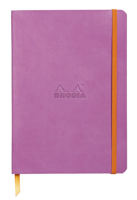 Rhodia Softcover Notebook - A5 - Lilac - Dotted